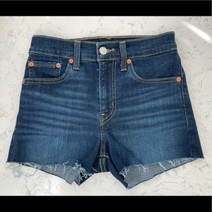 Women’s High Rise Cut Off Shorts